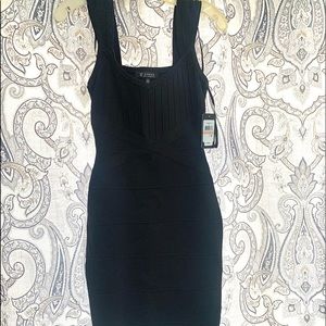 GUESS Black Bodycon Dress NWT